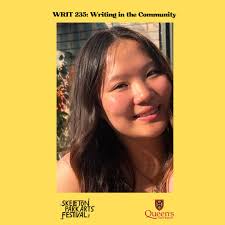 We are thrilled to collaborate with Queen's University @queensuniversity in  the program WRIT 235: Writing in the Community. Queen's University is now  offering WRIT 235: Writing in the Community, a course that