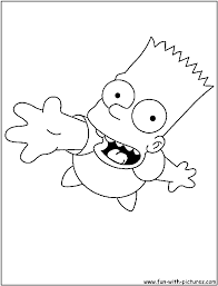 Supercoloring.com is a super fun for all ages: Bart Simpson Coloring Page