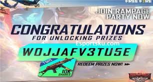 Free fire collaborated with some famous names in india and launched a music video titled 'dna mein dance'. Wojjafv3tuse Free Fire Ff Ump Skin Redeem Code Esports