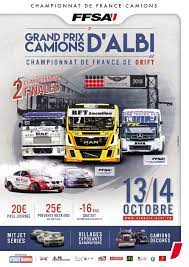 Sortie de route et show. Grand Prix Camions D Albi 2018 Franceroutes