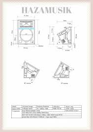 Skema box speaker control 15. Skema Box Speaker 12inch Untuk Monitor Panggung 250m Haza Musik