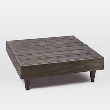 Large square low coffee tables #34135. Portside Square Wood Low Coffee Table