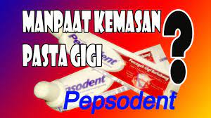 Lem besi yang multifungsi ini bisa anda dapatkan di toko bangunan terdekat. Manpaat Kemasan Pasta Gigi Pepsodent Youtube