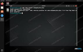 How To Install Notepad On Linux Linuxconfig Org