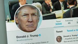 Straight from the desk of donald j trump. below the video are a series of trump statements tabs on trump's new website allow users to like or share the posts on their own facebook or twitter. Twitter Flags Donald Trump Tweet As Glorifying Violence Deadline