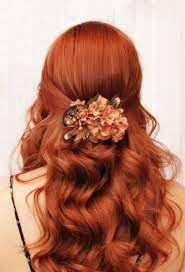 Into The Wild Burnt Sienna French Clip Hair Styles Ginger Hair Prom Hair Medium