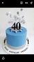 Vintage Aged To Perfection Cake