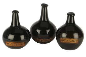 I knew i could pull off apothecary bottles as a diy project. Lot 420 Three Bulbous Green Glass Apothecary Bottles