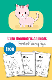 The child should understand what color each. Cute Animals Coloring Pages