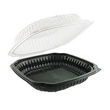 Culinary Classics Cc91011 Anchor Packaging 4659632 Hinged 10 5 X 9 5 No Fog Lid Plastic Black Clear Pack Of 50 Review Ide Makanan Makanan