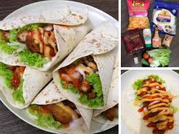 Tortilla adalah bahan utama untuk membuat snek cip tortilla dan. Menu Diet Tortilla Chicken Wrap Inti Padat Memang Mengenyangkan