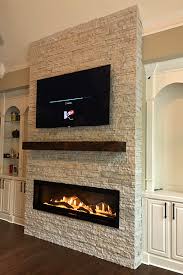 How to reface a fireplace surround and hearth. Custom Fireplace Design Direct Vent Linear Fireplace By Travis Industries Modern Fireplace Decor Fireplace Design Country Living Room Design