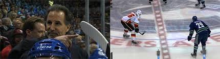 A line brawl between the vancouver canucks and the calgary flames broke out at the start of their nhl game at rogers arena january 18, 2014 in vancouver, british columbia, canada. Eishockey Schlagerei Nach 2 Sekunden Canucks Vs Flames Videos Cartoonland De