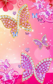 Ma'at luxe™ designer fabric wallpapers add texture and elegance to your home. Diamond Butterfly Wallpapers Wallpaper Cave