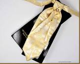 Tuxedo Gold Ascot tie - I & A Formalwear