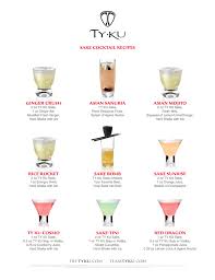 Ty Ku Sake Recipes Lets Go To The Chart Mandatory