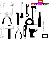 Download Wrench Svgworker Tools Svgvector Art For Commercial Etsy In 2021 Silhouette Vinyl Silhouette Cameo Freebies Cricut