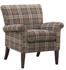 Perth Chair In Orkney Moss From Queenstreet Carpets Furnishings Fabric Accent Chair Armchair Tartan Furniture