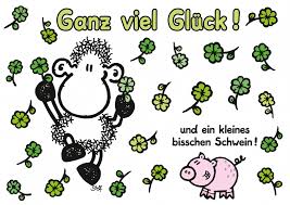 Tolle Designs Sheepworld Ganz Viel Gluck Mypostcard