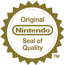Original Nintendo Seal Of Quality Emblem Jogos Eletronicos Eletronicos