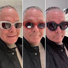 New glasses day! 🤓 But, which did he choose? 😎