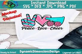 Stethoscope clipart png included for personal & commercial use. Peace Love Cheer Svg Cheer Svg Sublimation Design Cheer Sublimation Dtg Printing Cheerleading Sublimation Png Peace Love Cheer Svg Di 2020