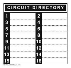 The electrical system of a building usually contains the main, the wires that enter the building. Circuit Breaker Panel Label Template How Do I Trace And Identify Each Circuit Breaker In My Printable Label Templates Label Templates Circuit Breaker Panel