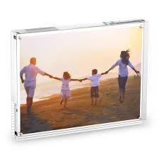 Amazon Com Hesin 8 5 Quot X11 Quot Clear Acrylic Magnet Photo Frame Double Sided Double Sided Picture Frame Acrylic Picture Frames Frameless Picture Frames