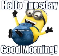 Tuesday is the funniest day of the week, as days are there in hand to complete targets and last weeks scolding is done. 50 Cute Happy Tuesday Cartoon Quotes