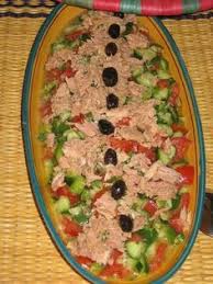 Recette De Salade Tunisienne Recette Salade Tunisienne Recettes De Cuisine Recette Salade