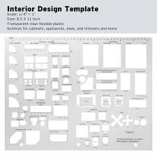 6 1/4 x 9 7/8 x.020. Buy Sooez Architectural Templates House Plan Template Interior Design Template Furniture Template Drawing Template Kit Drafting Tools And Supplies Template Architecture Kit 1 4 Scale Online In Taiwan B07x6h5m62