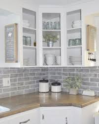 40 Popular Modern Farmhouse Kitchen Backsplash Ideas Popy Home Farmhouse Kitchen Backsplash Kitchen Backsplash Designs Farmhouse Kitchen Decor