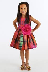 Zoe Ltd Abstract Plaid Dress For Girls In Multicolor 144 00 Girls Dresses Plaid Dress Dresses
