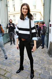Wide Stripes Fashion Street Style Style