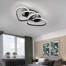 10 best bedroom ceiling lights of july 2021. Modern Led Bedroom Ceiling Lights Sweet Heart Romantic Home Simple Creative Personality Wedding Living Room Ceiling Lamp Ceiling Lights Aliexpress