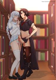 Fanart Illustration by Grimteacups  RWBY porn :: RWBY porn :: futa on  female :: Futa Stockings :: weiss schnee :: Ruby Rose :: weiss schnee ::  ruby rose :: futa stocking ::