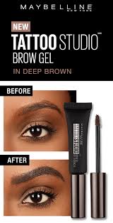 Tattoo Studio Waterproof Eyebrow Gel Creates Fuller Looking Definition That Last For Days Fill And Waterproof Eyebrow Waterproof Eyebrow Makeup Eyebrow Makeup