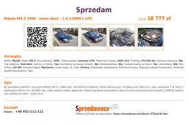 Ogłoszenie po angielsku to jedna z najpopularniejszych krótkich form wypowiedzi, z którymi można poniżej znajdziecie przykłady zaproszeń po angielsku, jego wzór i przydatne zwroty, a informacje i. Kartka Na Szybe Sprzedam Samochod Generator Pdf Sprzedawacz Pl