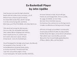 Ex Basketball Player By John Updike Ppt Video Online Download