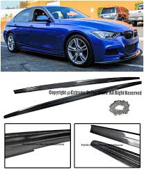 Rocker panel, whell wells and a fender replacement. Eos Extreme Online Store Performance Style Carbon Fiber Side Skirts Rocker Panels Extension Trim Lower Lip Splitter For 12 Up Bm Sports Models Bmw Carbon Fiber