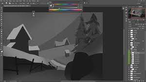 Concept Painting In Photoshop - Flippednormals