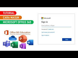 1 Microsoft Office 365 Tutorial Cara Login Office 365 Youtube