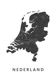 Alleen al boven het prins claus plein kunnen 100.000 mensen wonen. Nederland Country Map