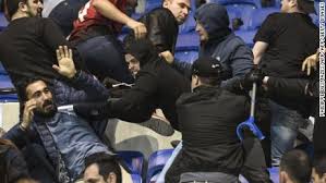 There are thousands of turkish football fans in the german capit. Besiktas Noisy Fans Intimidate Opposition Says Ryan Babel Cnn