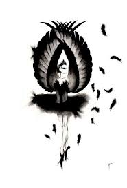 Black And White Swan Tattoo Shu84 Amanda Mocci Illustrations Black Swan Tattoo Swan Tattoo Swans Art