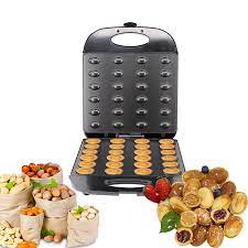 Электрическая машина для выпечки орехов, вафель, грецкий орех,  автоматическая машина для выпечки хлеба, жаропрочная посуда,  сэндвич-железная тостер, плитка | AliExpress