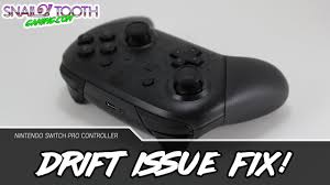 Brand New Nintendo Switch Pro Controller Stick Drift Calibration Fix Tutorial No Disassembly Youtube