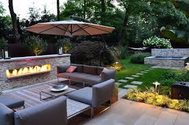 1001 Stilvolle Und Moderne Garten Ideen Zur Inspiration Feuerstelle Garten Gartengestaltung Landschaftsbau Ideen