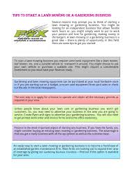 You can easily start a lawn care business by following these steps: Ppt Tips To Start A Lawn Mowing Or A Gardening Business Powerpoint Presentation Id 7546639