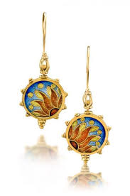 Maybe you would like to learn more about one of these? Pathos Sunshine Enamel Earrings Fine Enamel Jewelry